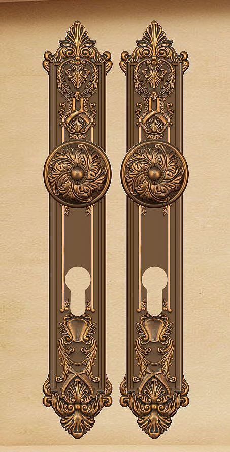 亚丁山设计 欧式门锁设计 decorative door hardware（图ZOTYzNzM4MTI=） - 生活用品 - 站酷设计师赵志刚原创素材 - 站酷ZCOOL