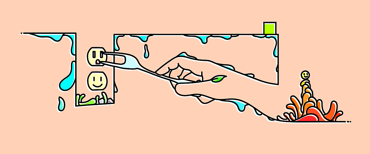 PAIN_疼痛（图ZMTEzNjE1ODM2） - 新锐潮流插画 - 站酷设计师咋够原创素材 - 站酷ZCOOL