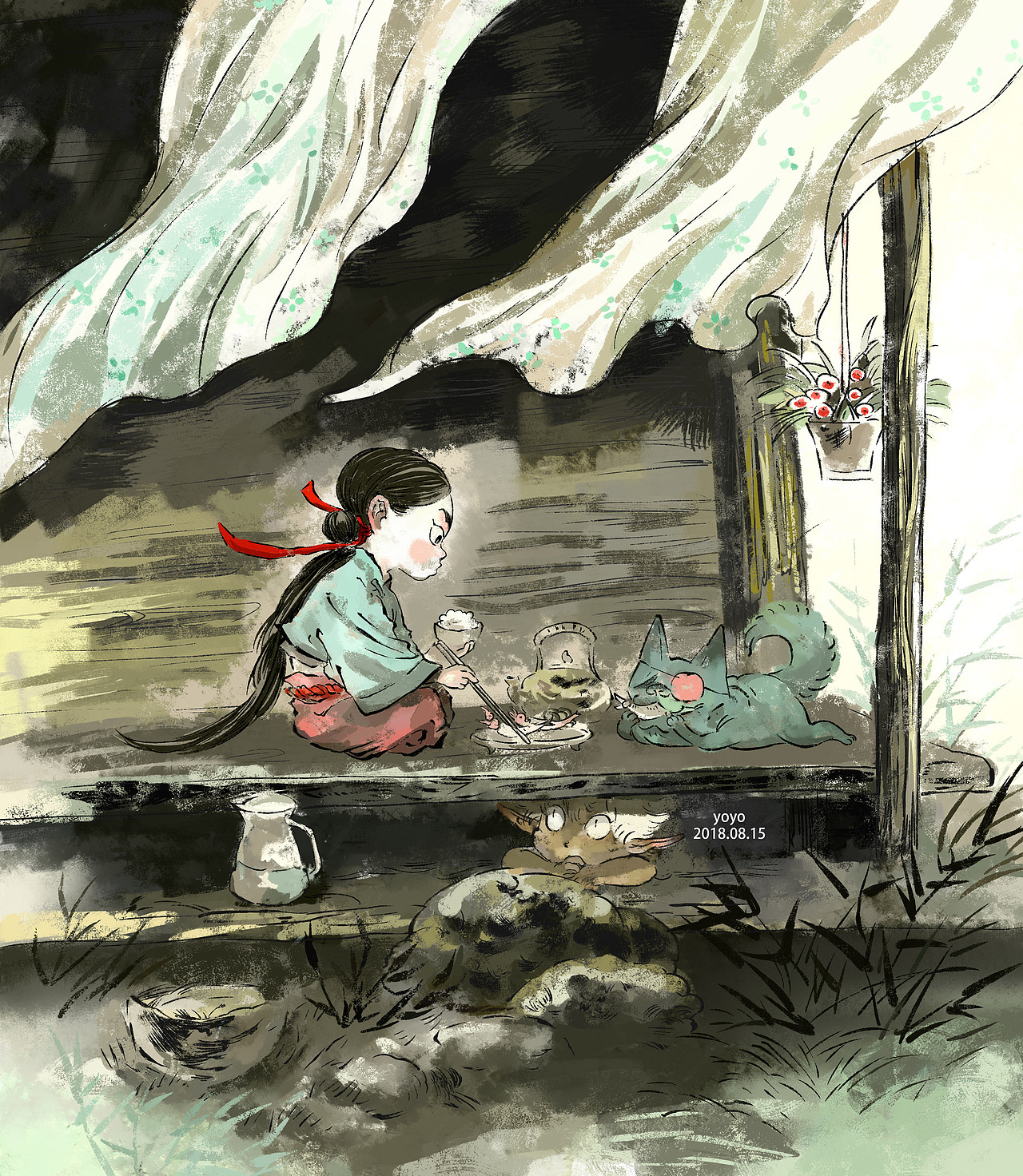 临摹早稻大大的，不喜勿喷哈（图ZMTI3MTMxMDI0） - 创作习作 - 站酷设计师雀角原创素材 - 站酷ZCOOL