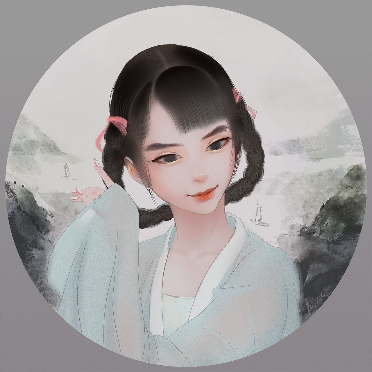 人物插画参考