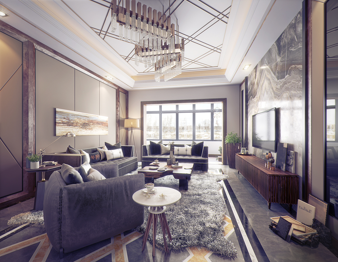 过往的的一些效果图表现