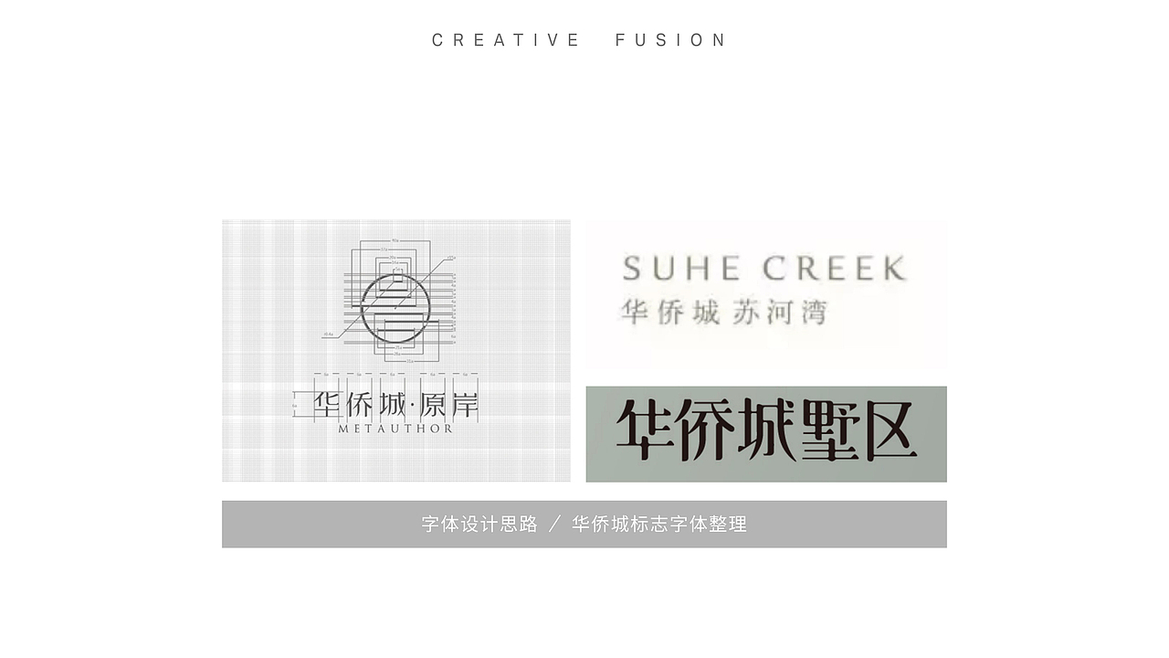 华侨城天鹅堡LOGO字体设计
