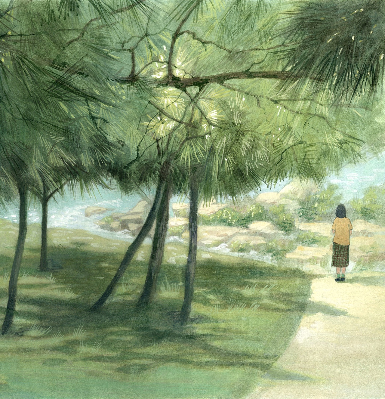 海岸一线（图ZMzYyNDg4MDU2） - 创作习作 - 站酷设计师荒夜原创素材 - 站酷ZCOOL