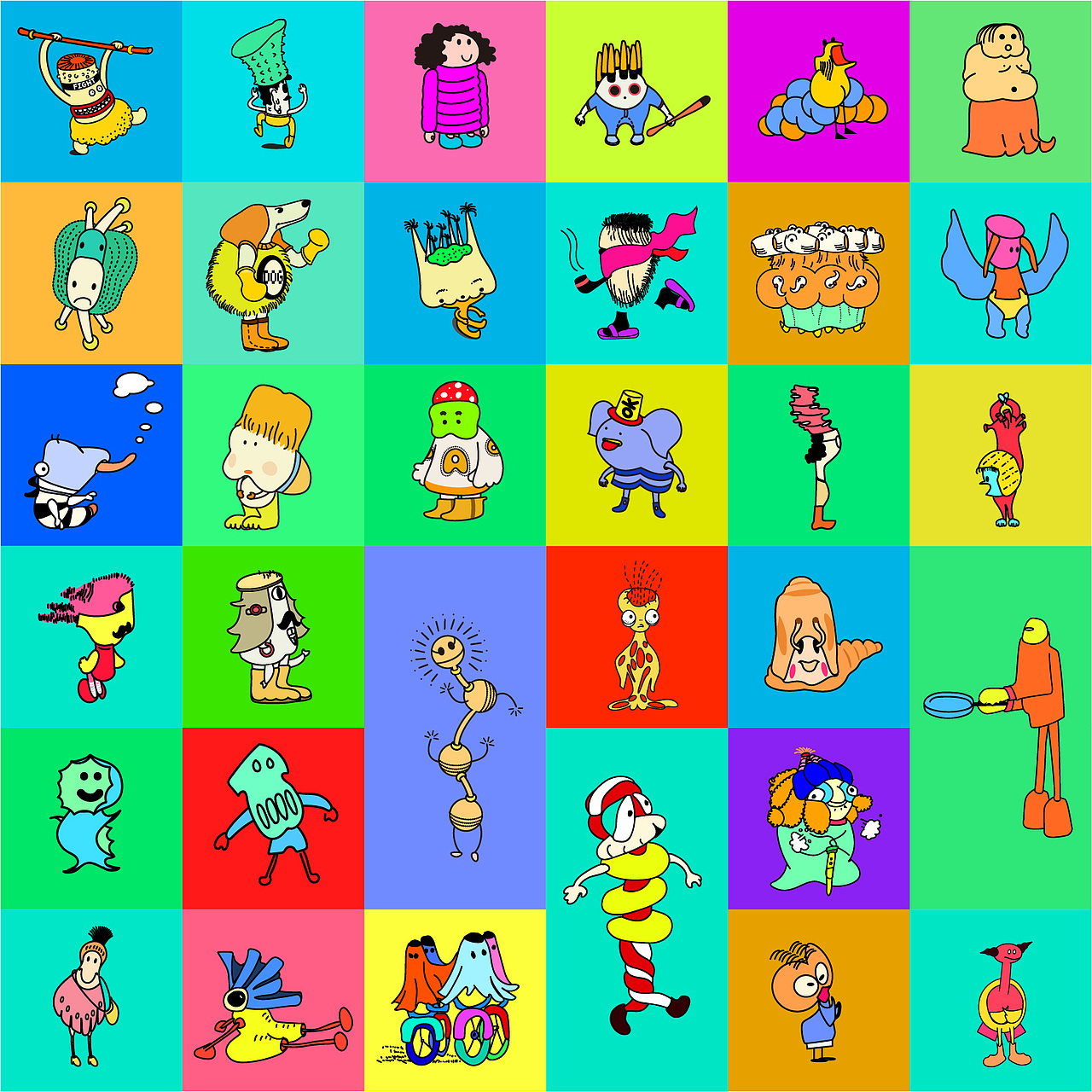 奇奇怪怪随记1——20220223（图ZMjg5NzY5NDQw） - 艺术插画 - 站酷设计师Little_d_小小D原创素材 - 站酷ZCOOL