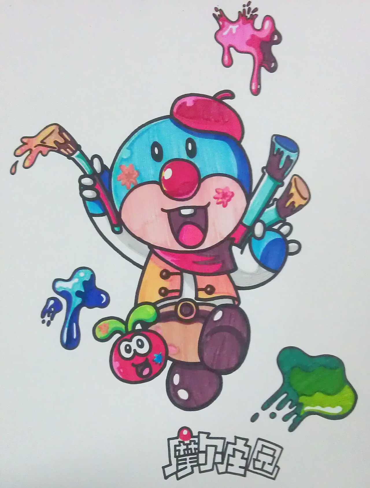 摩尔庄园摩乐乐与拉仔