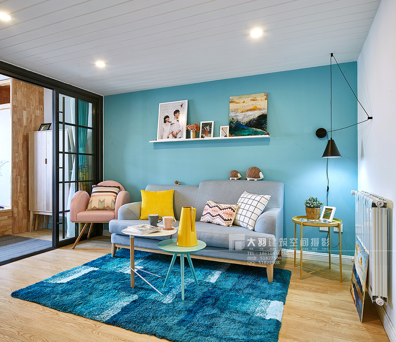 北欧小清新家居设计实景拍摄|摄影|环境/建筑摄影|北京大羽空间摄影