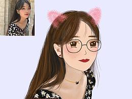 抽空畫盆友（閨蜜笑）