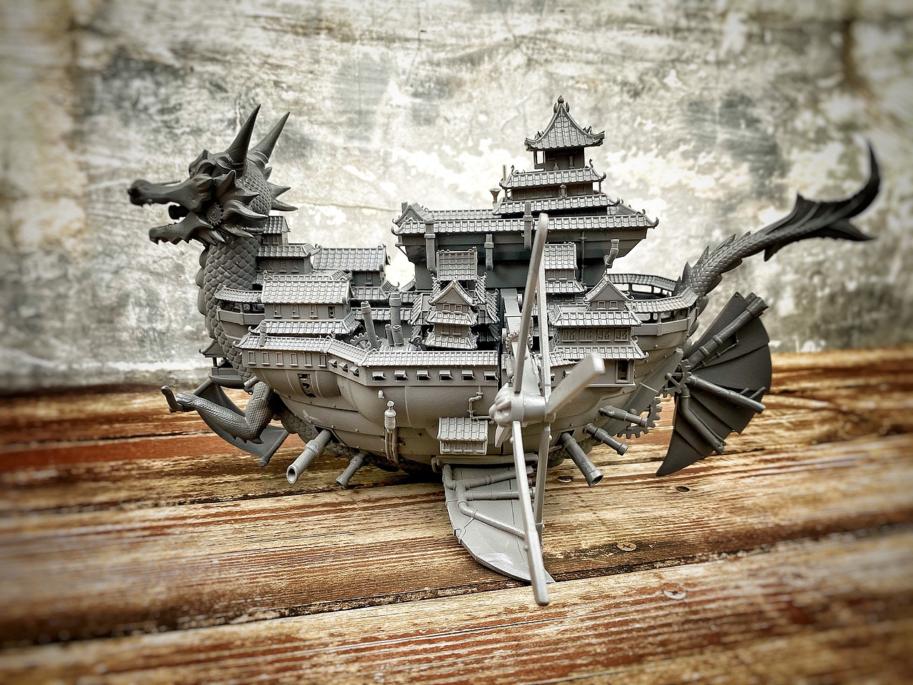 蒸汽工厂STEAMARTS-帝国飞船（图ZMjIwNzYyMjA4） - 手办/模玩 - 站酷设计师项哲青原创素材 - 站酷ZCOOL