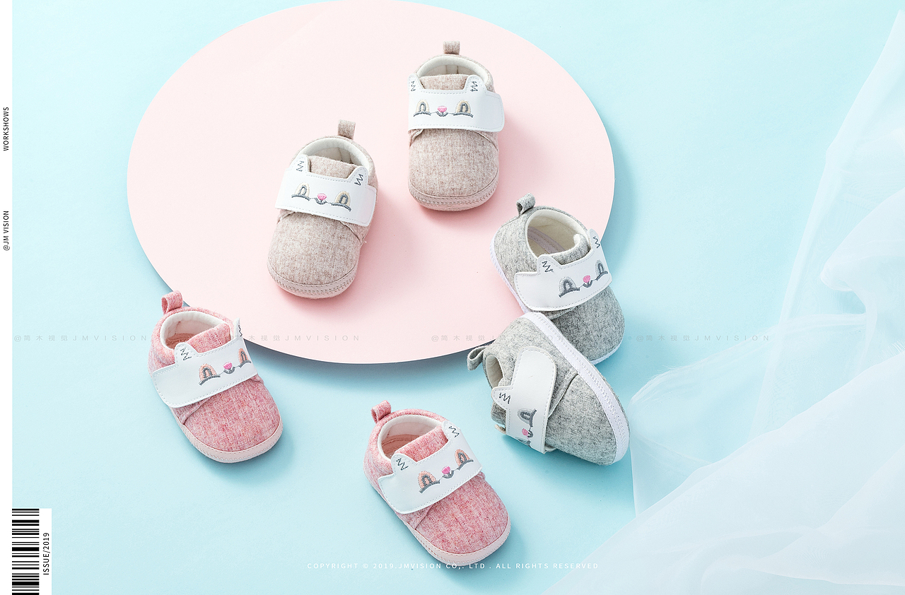婴儿鞋子摄影 | 简木视觉 × 儿童运动鞋鞋子 产品摄影
