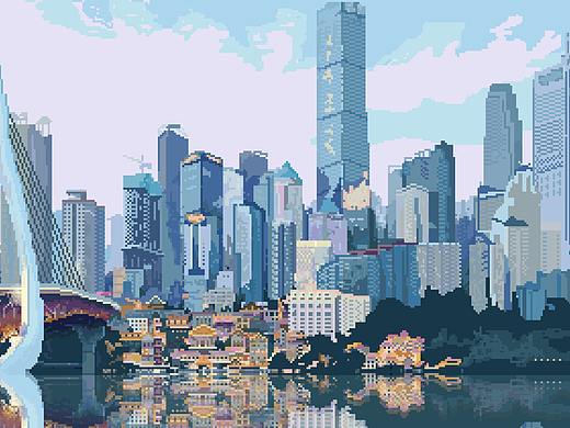 【像素】不会画画 好好学习天天向上