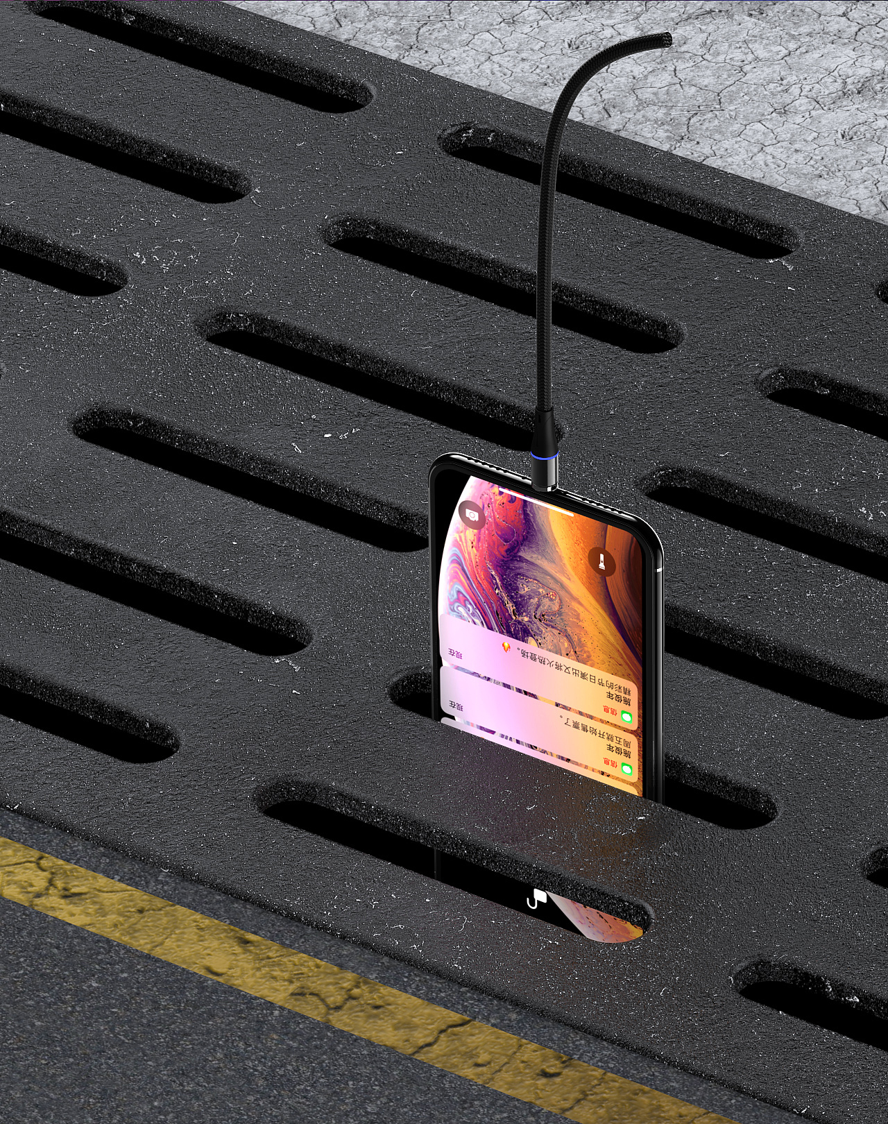 KS渲染:磁吸数据线