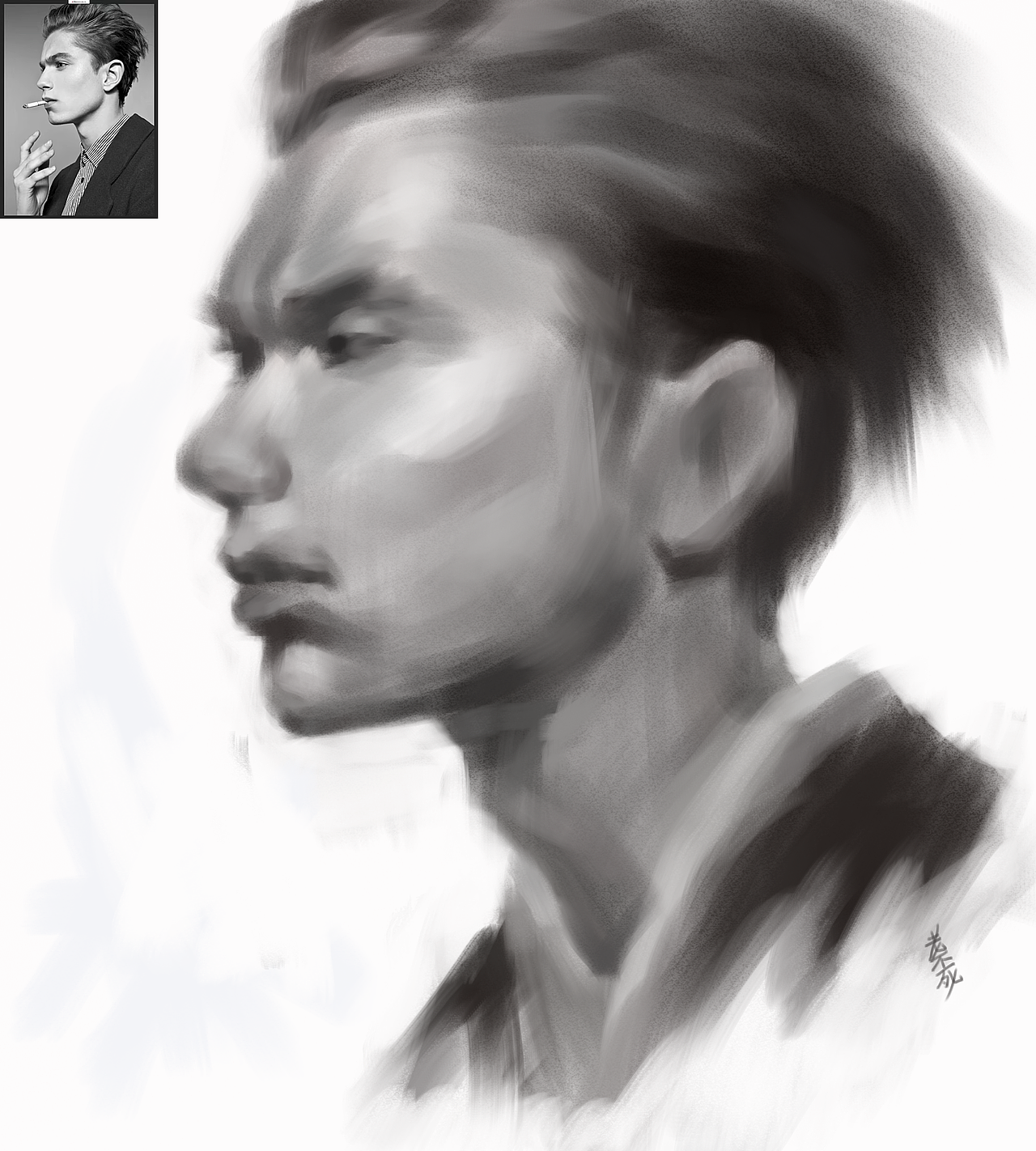 板绘练习（图ZMjk5NTU2MTQ4） - 商业插画 - 站酷设计师你的老不死原创素材 - 站酷ZCOOL