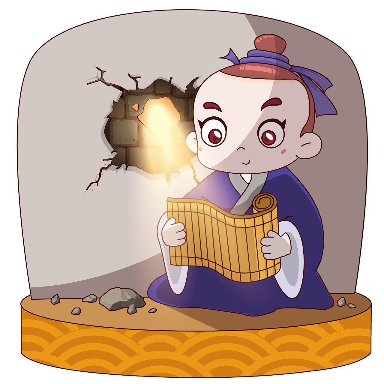 多宝之凿壁借光作品信息创作时间2019/02/23【琢器】琢·而成器-银器