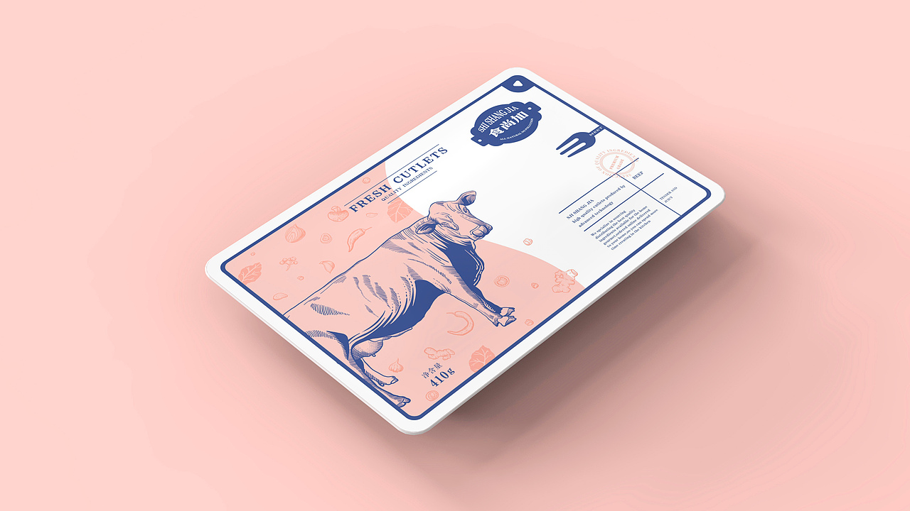 食尚加 | 肉类品牌包装设计【原创】(图ZMjI5ODg0MDQ0) - 包装 - 站酷设计师菩示熊品牌设计原创素材 - 站酷ZCOOL