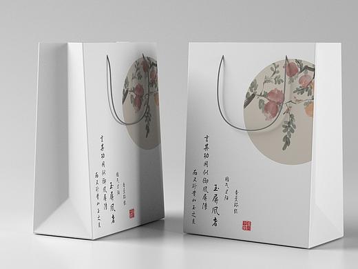 中药香囊手提袋和包装盒
