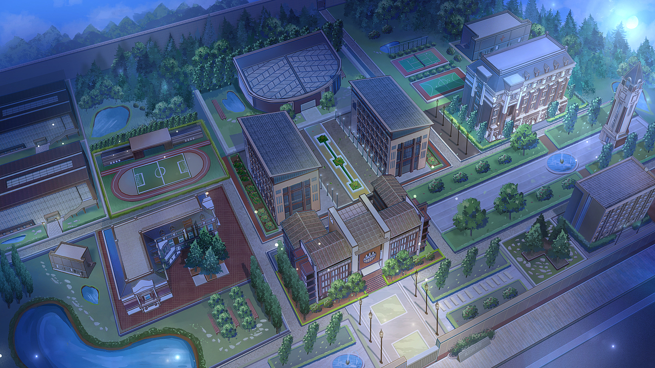 日系场景/校园（图ZMzA4NDA1NjU2） - 创作习作 - 站酷设计师白翕原创素材 - 站酷ZCOOL