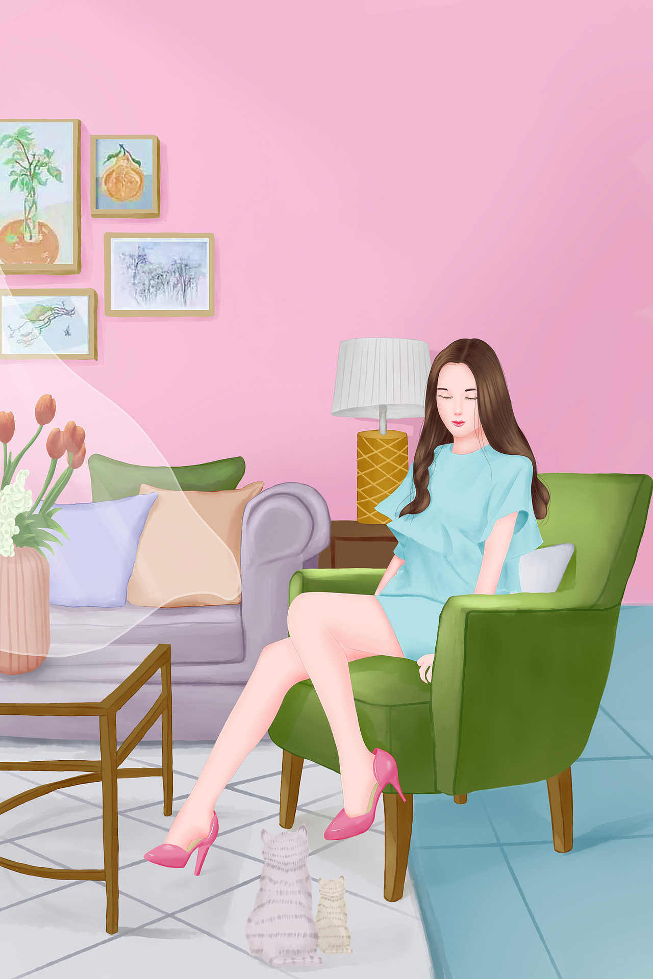 手繪插畫(huà)（圖ZMTg3MzY4Njg4） - 創(chuàng)作習(xí)作 - 站酷設(shè)計(jì)師許昌的爾東原創(chuàng)素材 - 站酷ZCOOL