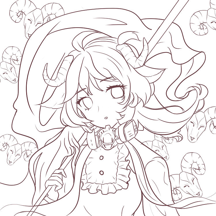 同人丨明日方舟艾雅法拉