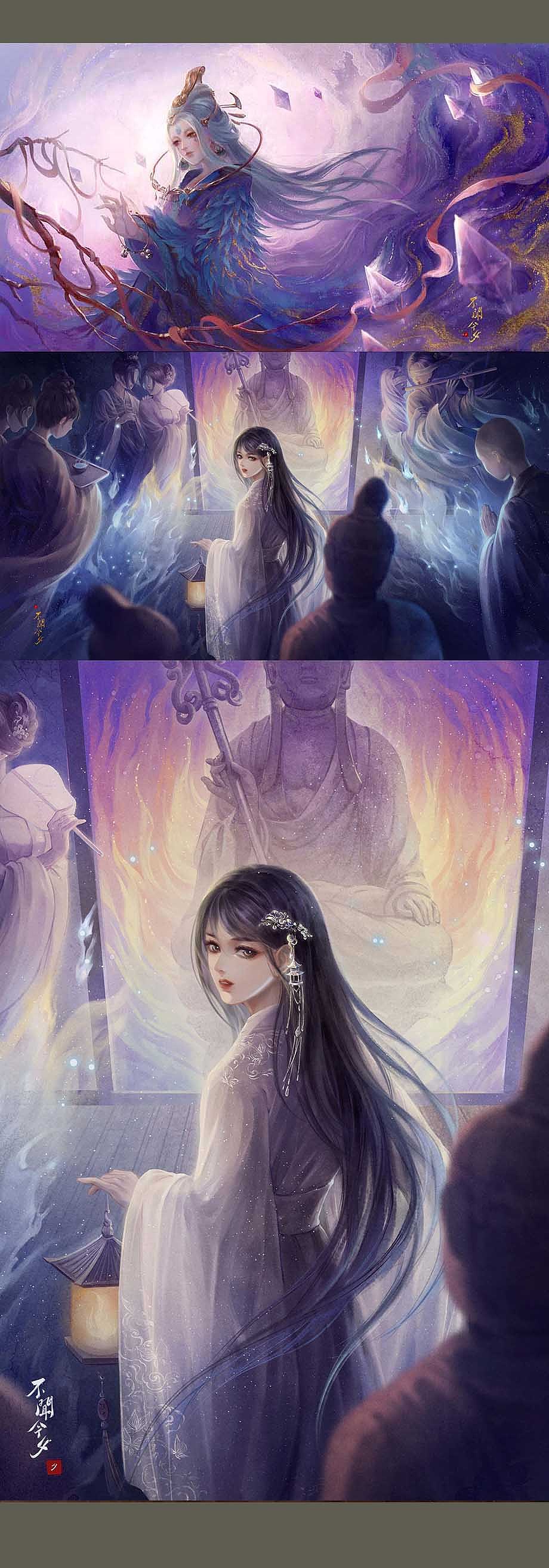 吾绘不闻今夕的年度总结（图ZMjg0OTMyMjY4） - 艺术插画 - 站酷设计师吾绘工作室原创素材 - 站酷ZCOOL