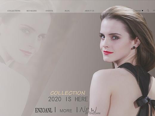 公司Web首页设计