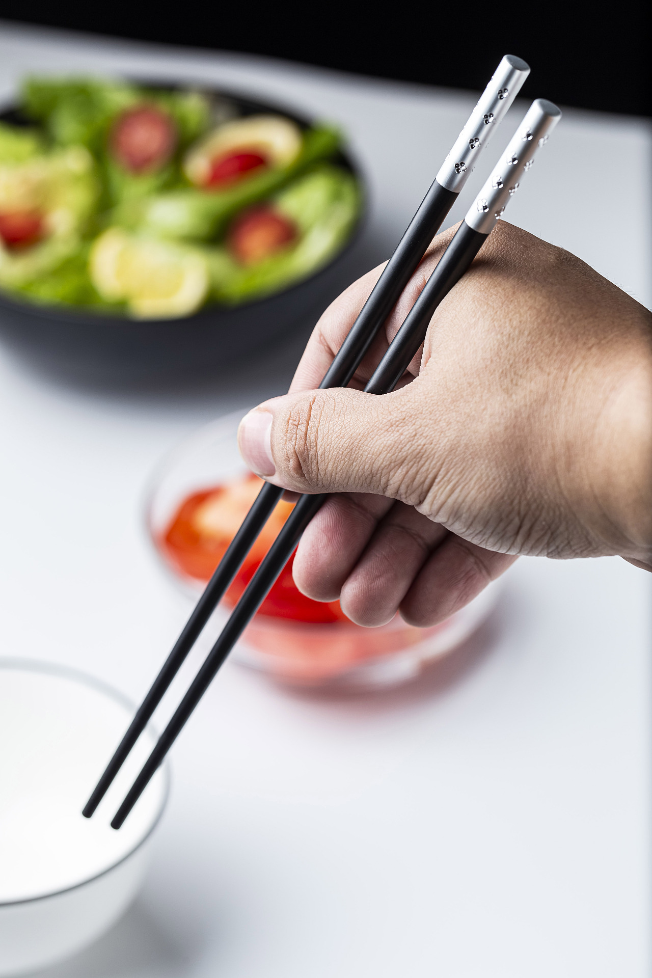 加长筷子捞面筷 长竹筷子 45厘米长筷子 油条筷-阿里巴巴