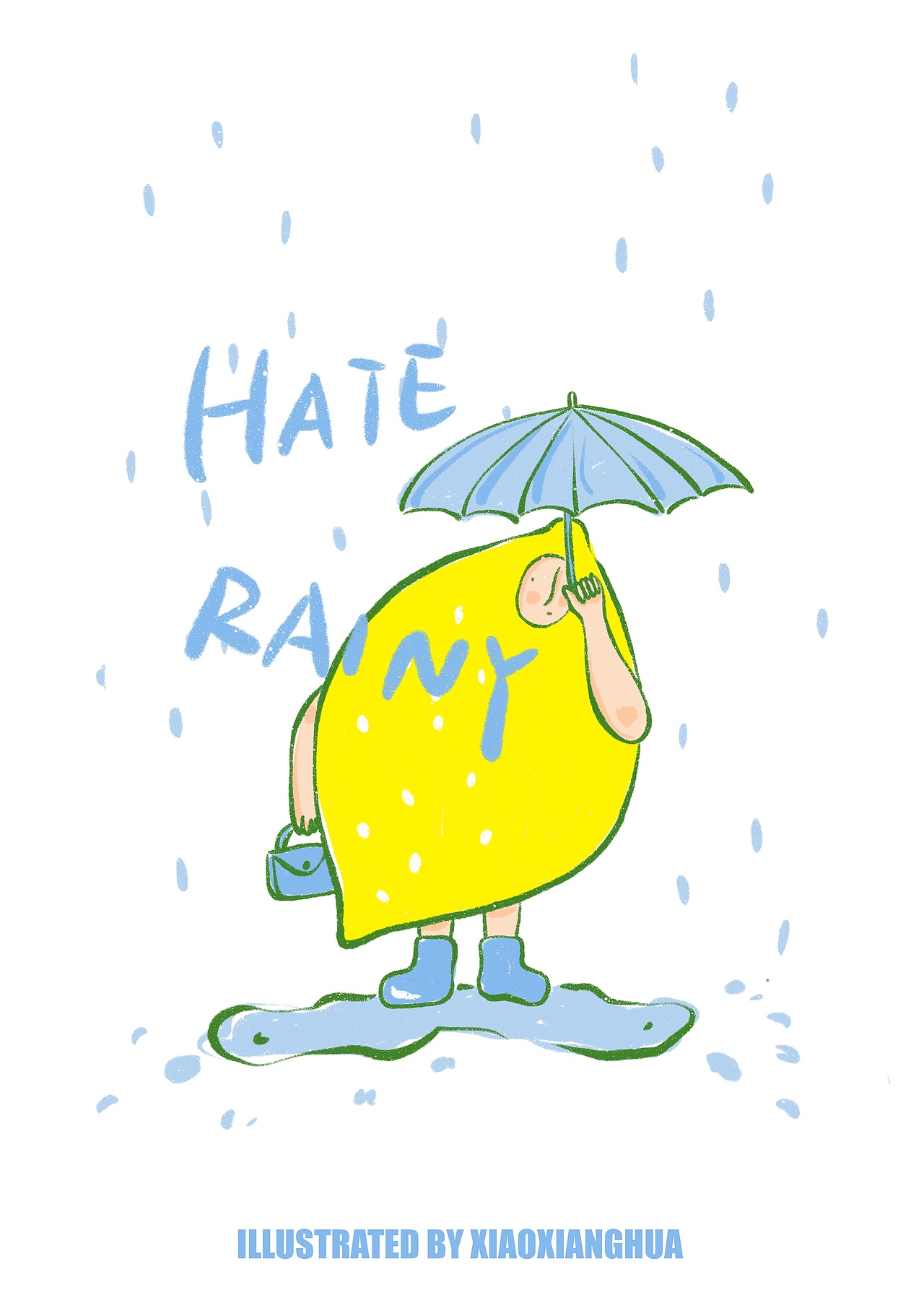 柠檬二的一些生活（图ZMjY3NTAwMDc2） - 绘本 - 站酷设计师小象花原创素材 - 站酷ZCOOL