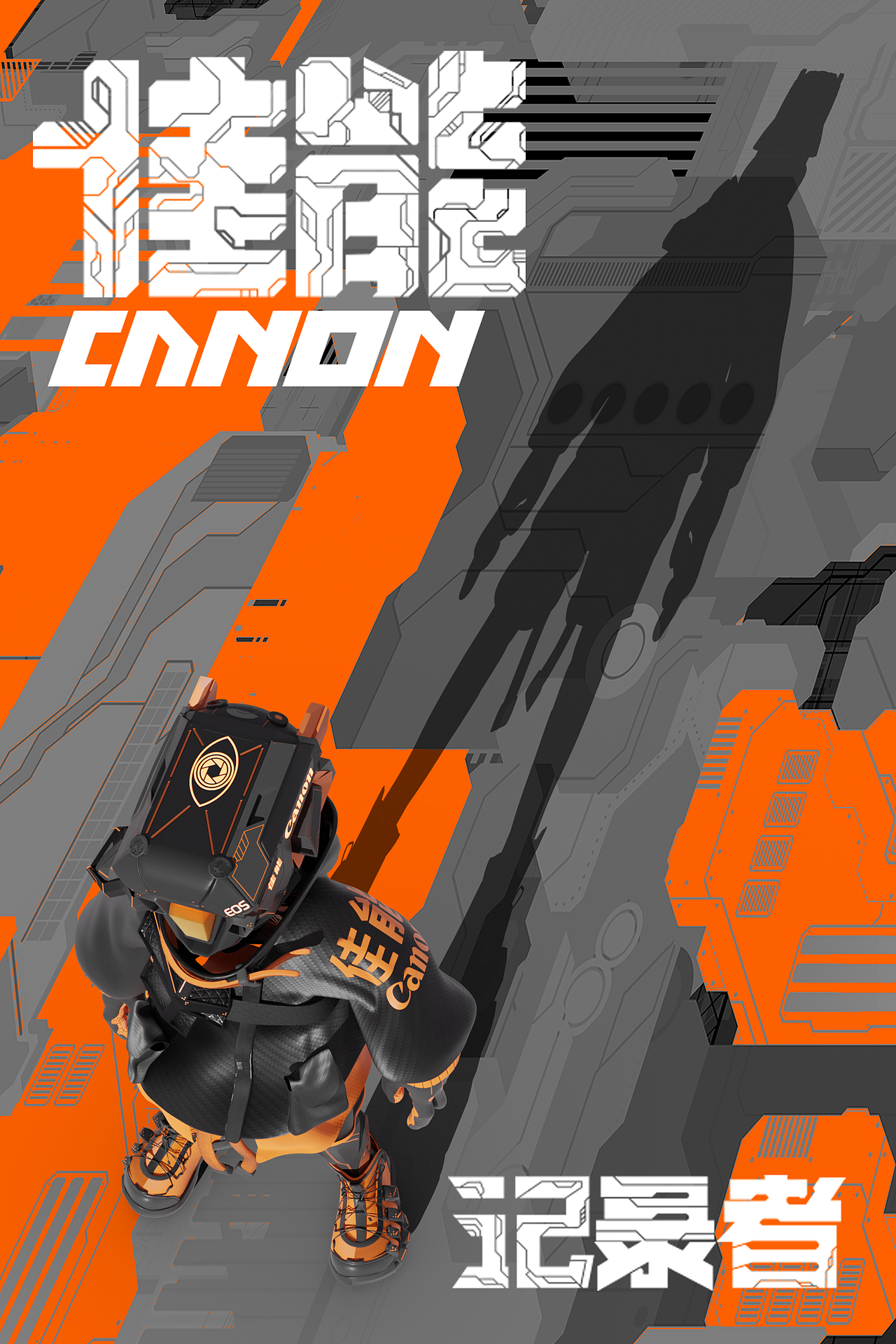 佳能x站酷IP 记录者R7