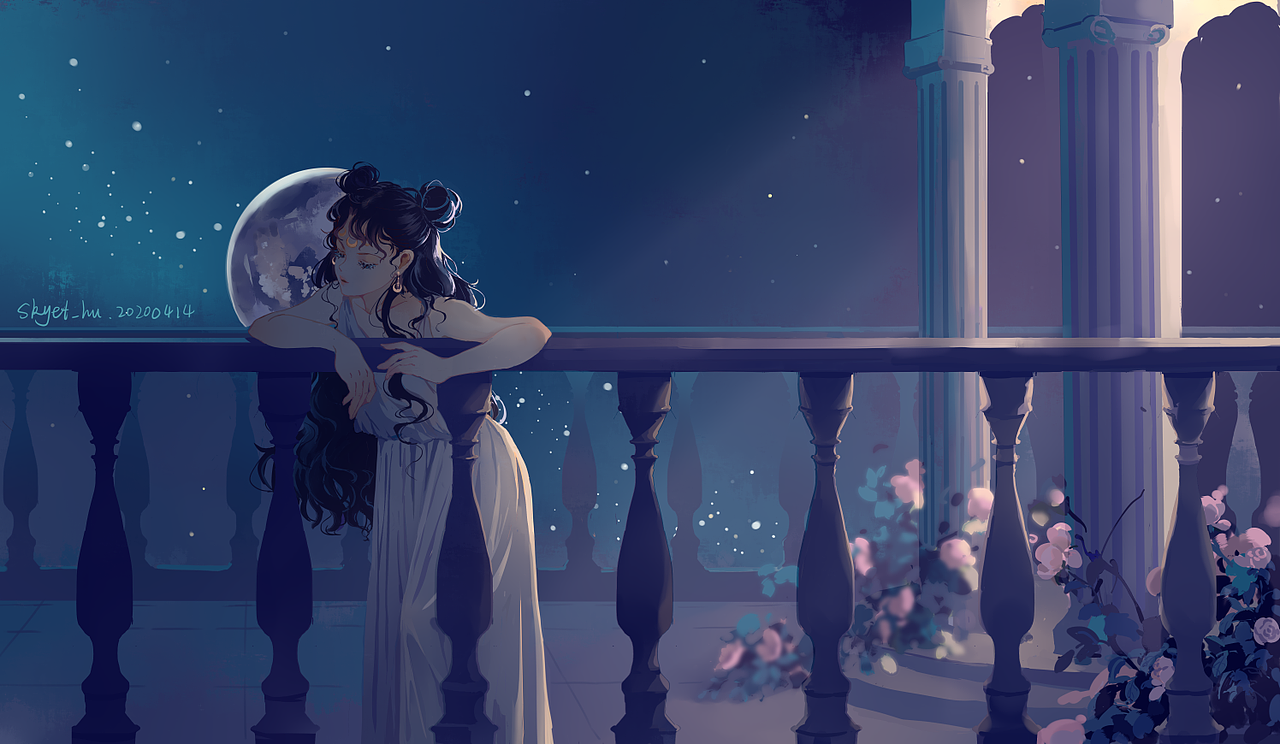 小女神系列 插画（图ZMjI1NzgyODM2） - 艺术插画 - 站酷设计师天之湖原创素材 - 站酷ZCOOL