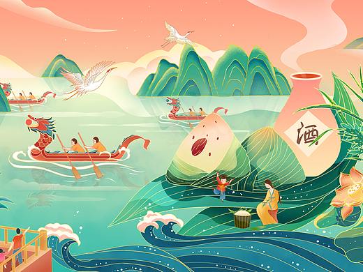 端午节插画