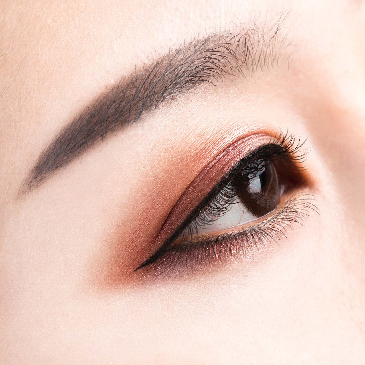 彩妆五官局部图拍摄-眼,唇