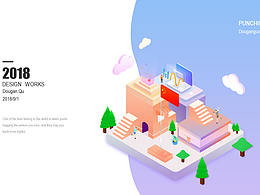 2.5D插画练习-周练打卡