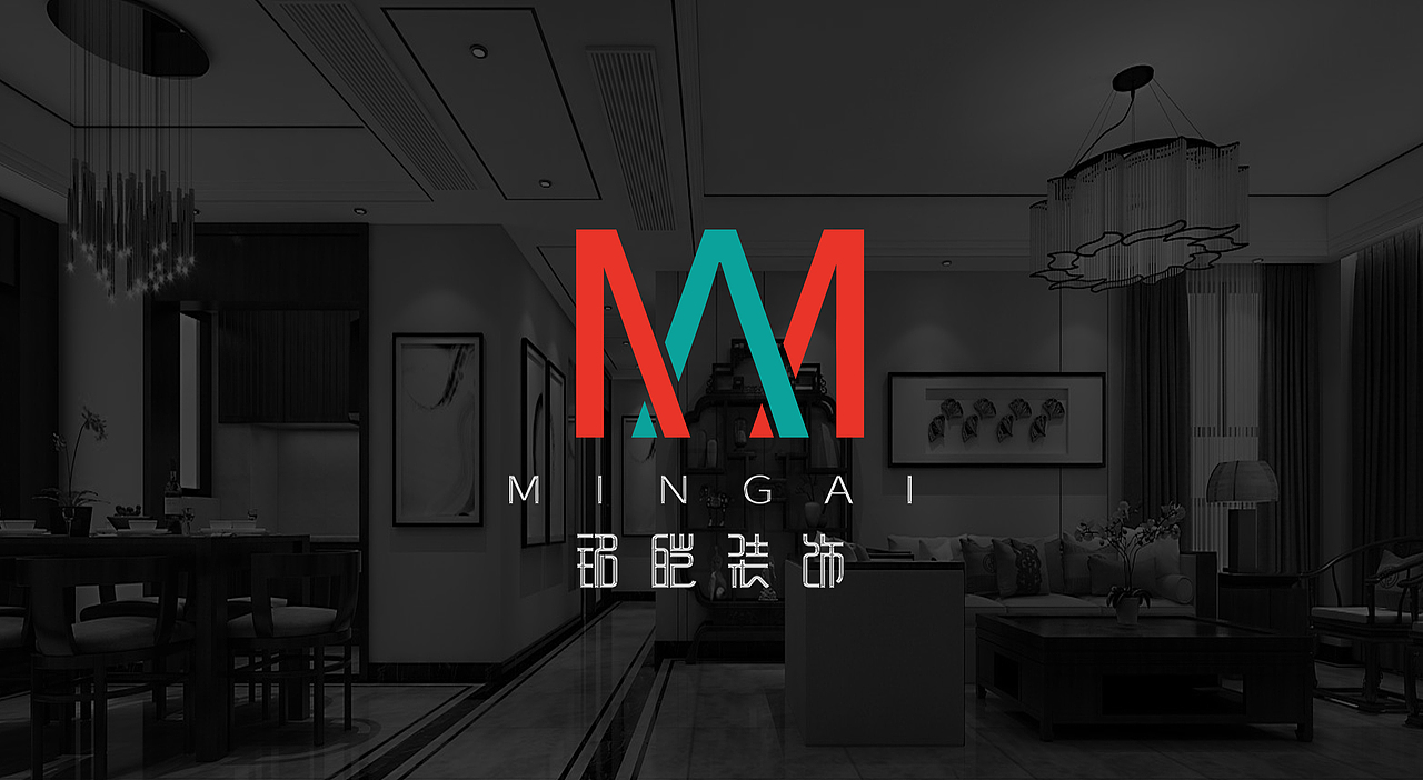 铭皑装饰logo设计提案（图ZMTQ5MTU4OTA4） - 品牌 - 站酷设计师金刚不是大猩猩原创素材 - 站酷ZCOOL