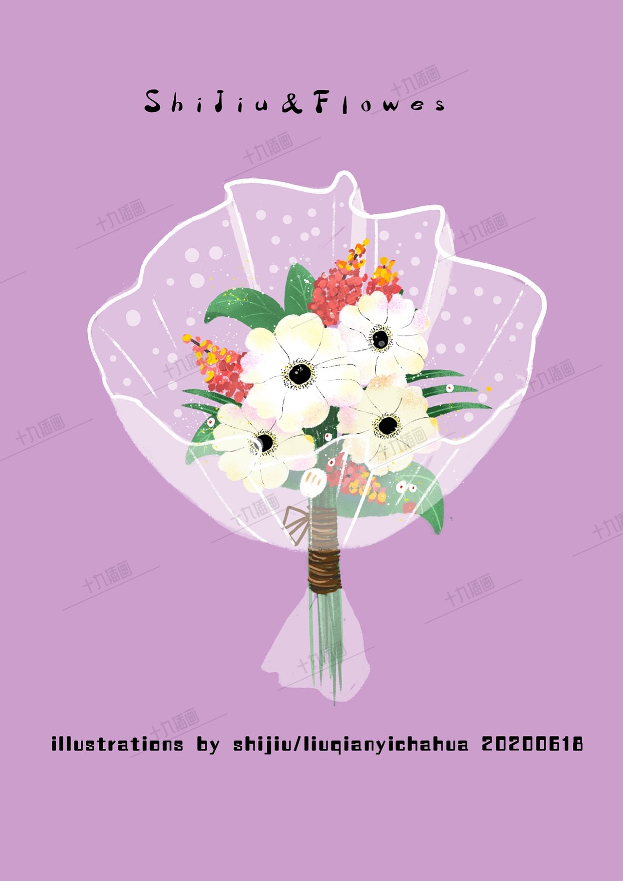捧花（图ZMjEzNTE1NDY4） - 创作习作 - 站酷设计师千颐劉原创素材 - 站酷ZCOOL