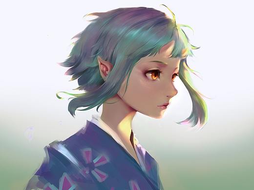 一组厚涂头像（个人主页-ZNTY4MTU1OTI=） - 游戏原画 - 站酷设计师阿土伯伯略略略原创素材 - 站酷ZCOOL