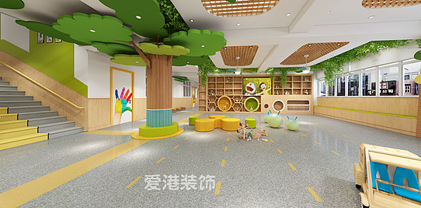 重庆幼儿园设计公司|幼儿园室内设计|装修施工|效果图（图ZMTIxMDUwMDMy） - 家装设计 - 站酷设计师重庆爱港装饰原创素材 - 站酷ZCOOL