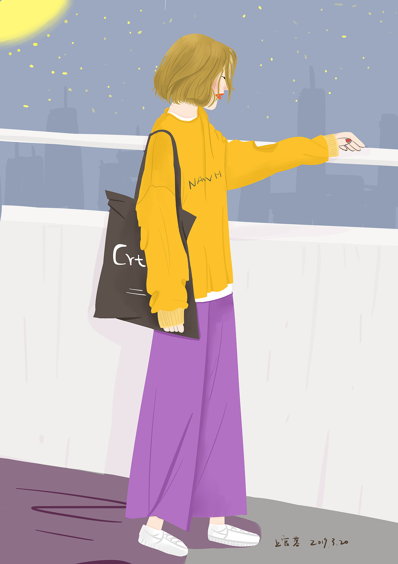 天还不够黑