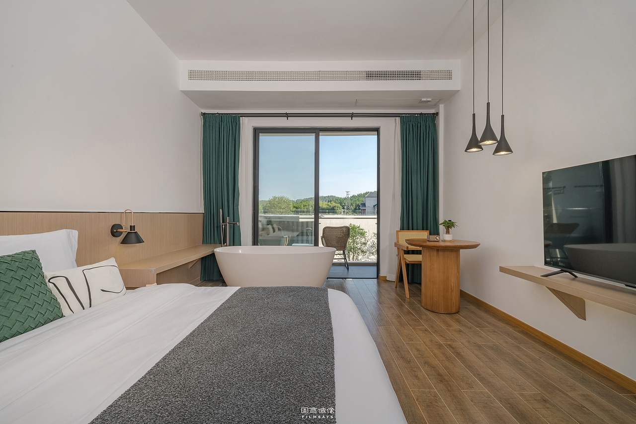 建筑摄影-丹霞山苑民宿拍摄