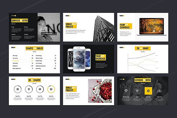 企业商务团队介绍通用PPT模板（图ZNzUwNzExMjg=） - PPT/Keynote - 站酷设计师顶尖PPT原创素材 - 站酷ZCOOL