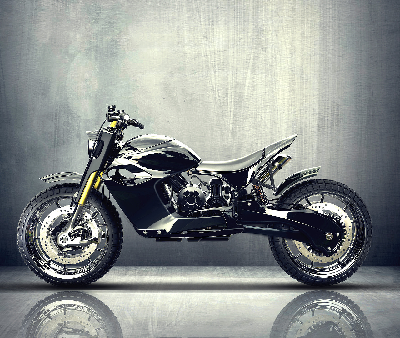 超级概念--摩托车设计 - 普象网