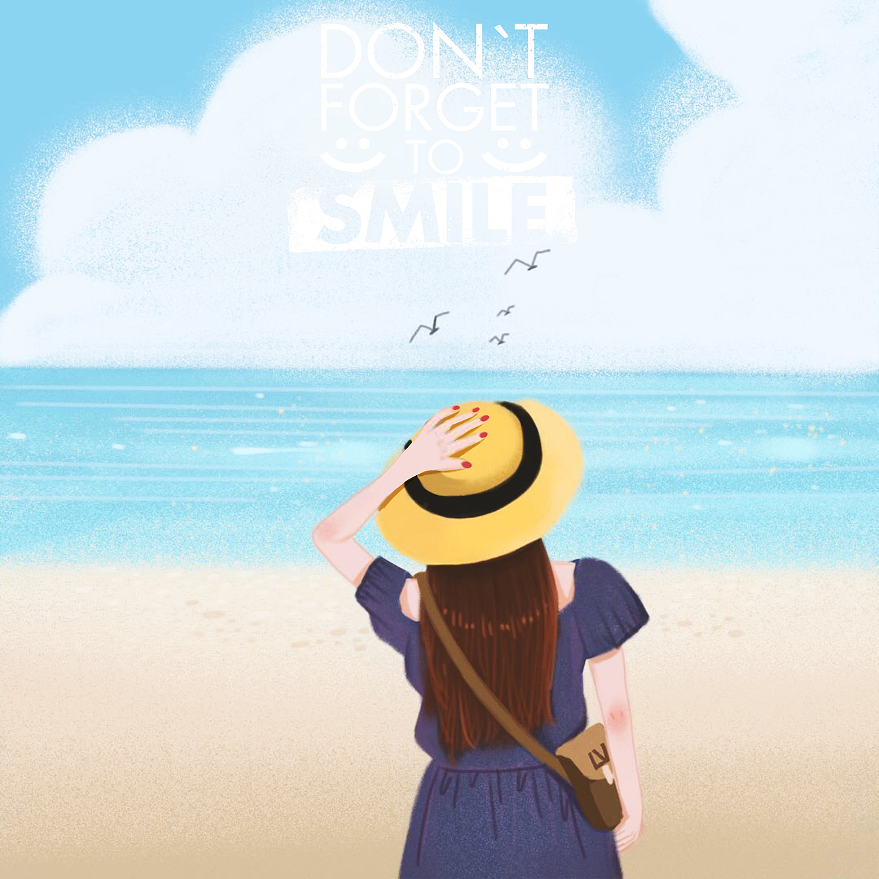  br>面朝大海,内心平和