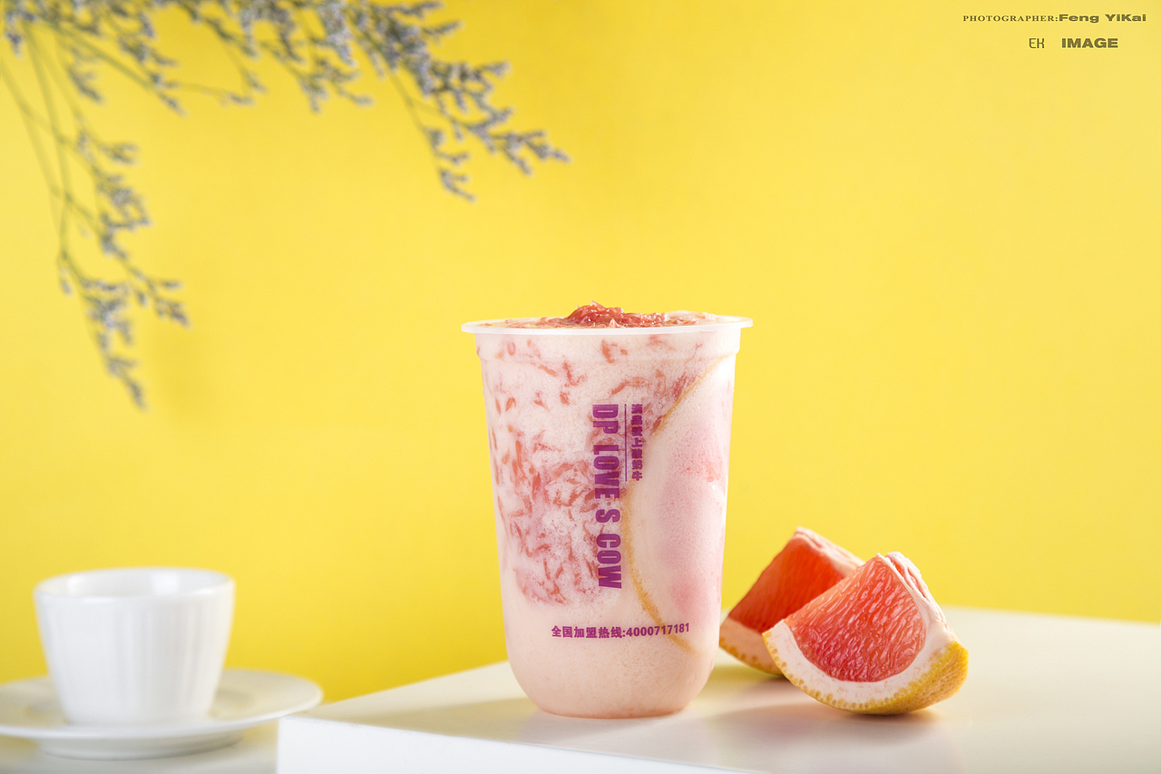 初夏的味道丨爱上酸奶牛饮品拍摄.（图ZMTUyMjkyODc2） - 产品摄影 - 站酷设计师Ekin冯奕凯原创素材 - 站酷ZCOOL