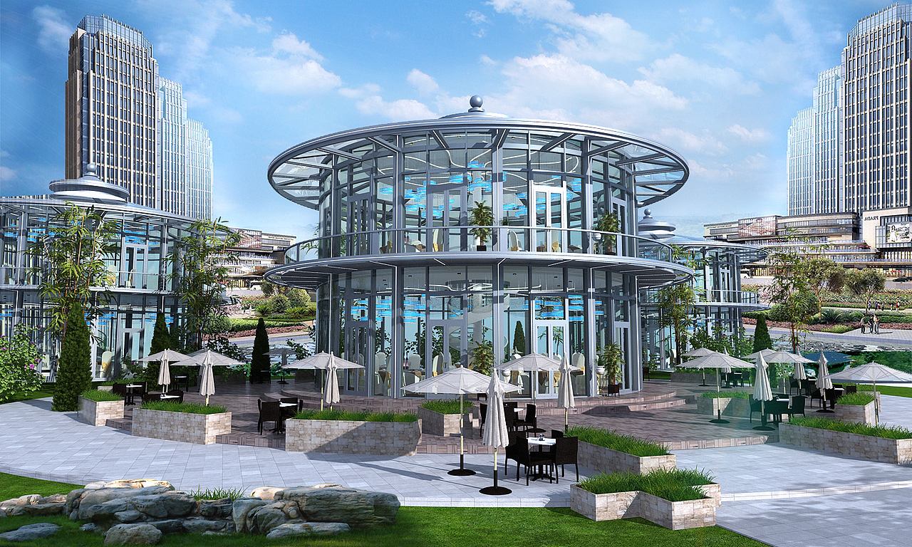 外景餐厅搭配阳光房