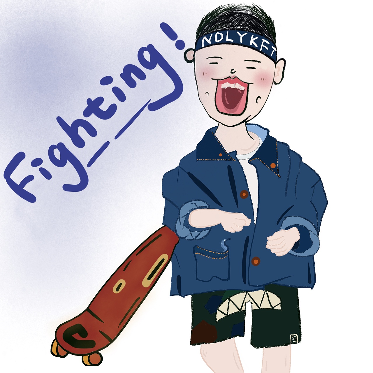 可可爱爱小伙子