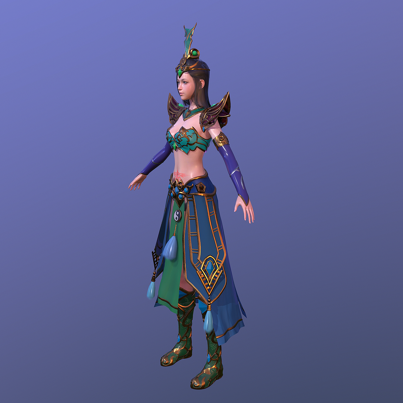 女道士（图ZMTg0NTE3NTEy） - 人物/生物 - 站酷设计师红白红白原创素材 - 站酷ZCOOL