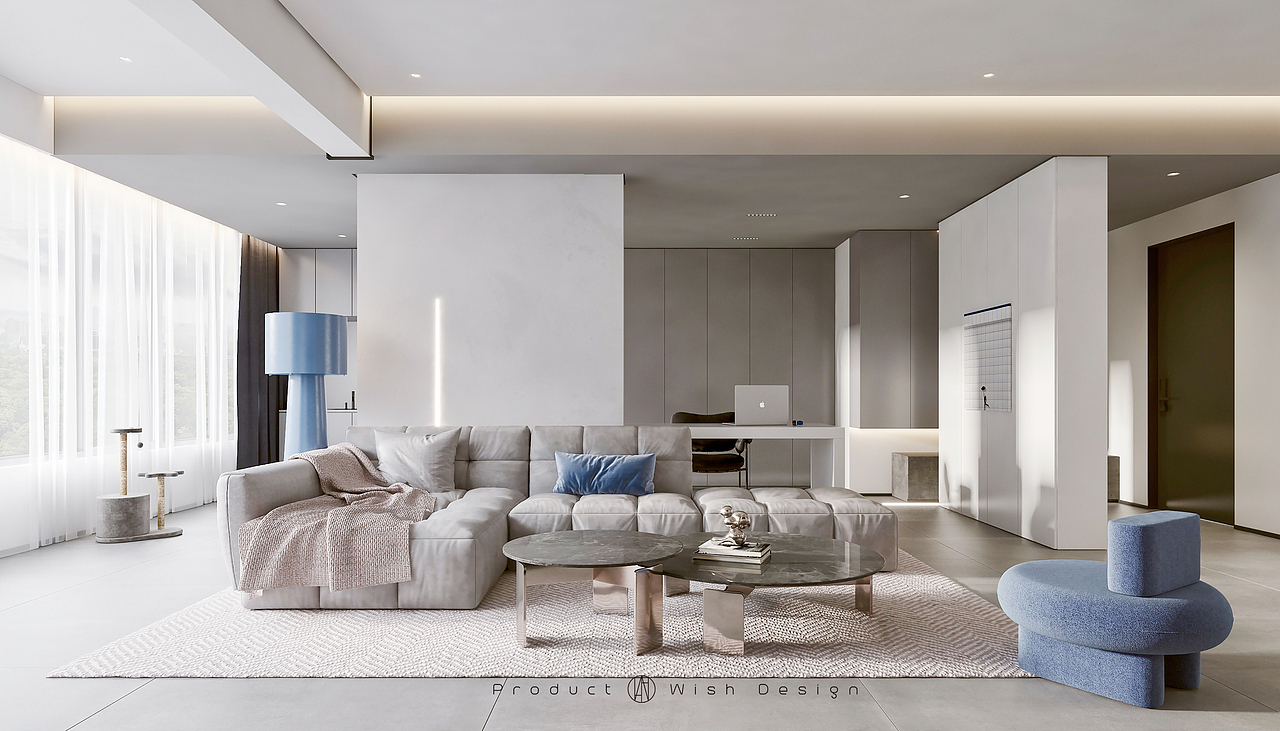 grey&white | 现代简约效果图