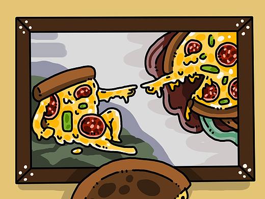 2018食物也脑洞之世界名画