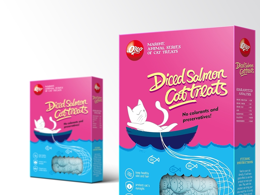 O 欧果猫粮（图ZNzI0MzE5NzI=） - 包装 - 站酷设计师Collin2016原创素材 - 站酷ZCOOL