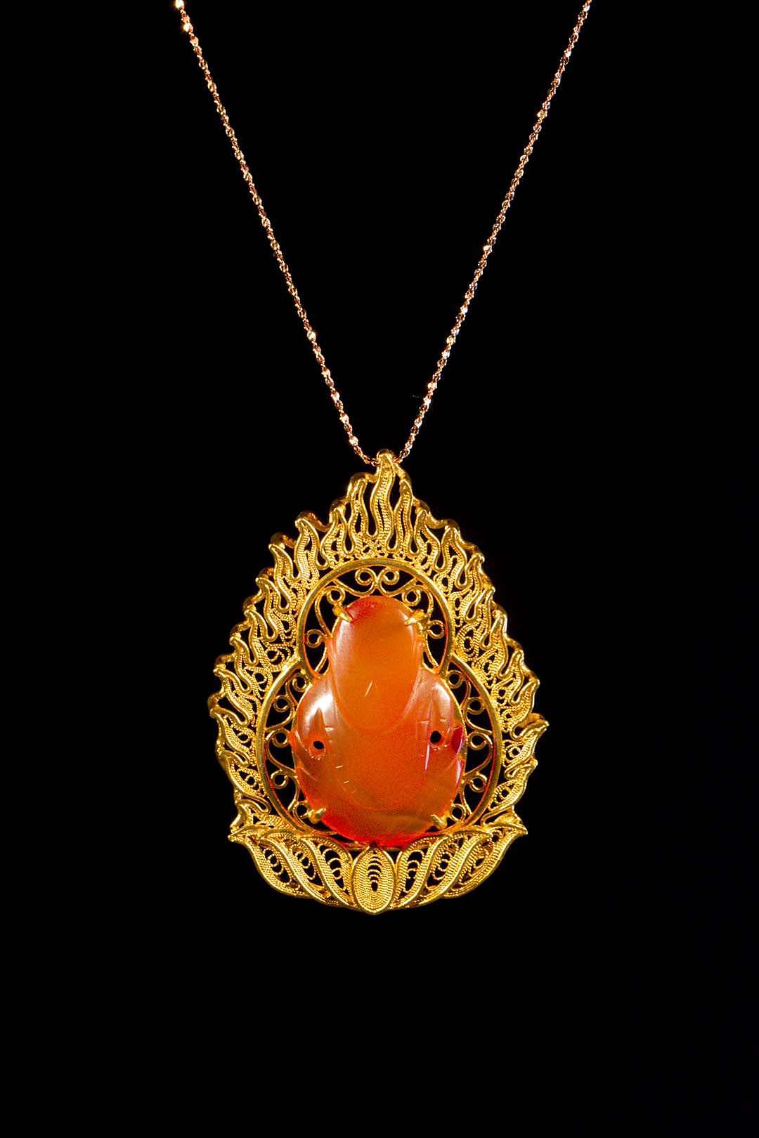 花丝吊坠|手工艺|首饰设计|我叫小全 - 原创作品 - 站酷 (zcool)