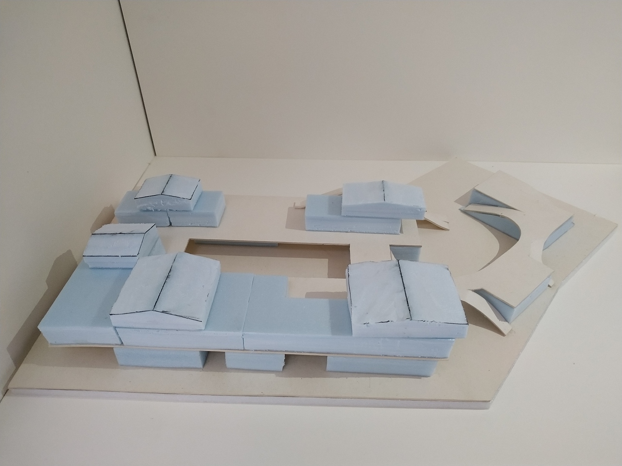 建筑手工模型制作