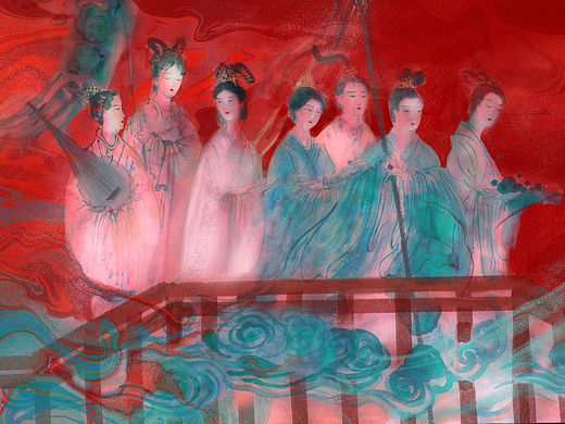 招魂（个人主页-ZNjM5MTAzNTY=） - 创作习作 - 站酷设计师無竹原创素材 - 站酷ZCOOL